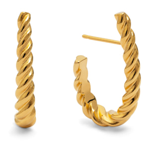 Pendientes Tressia Baño Oro