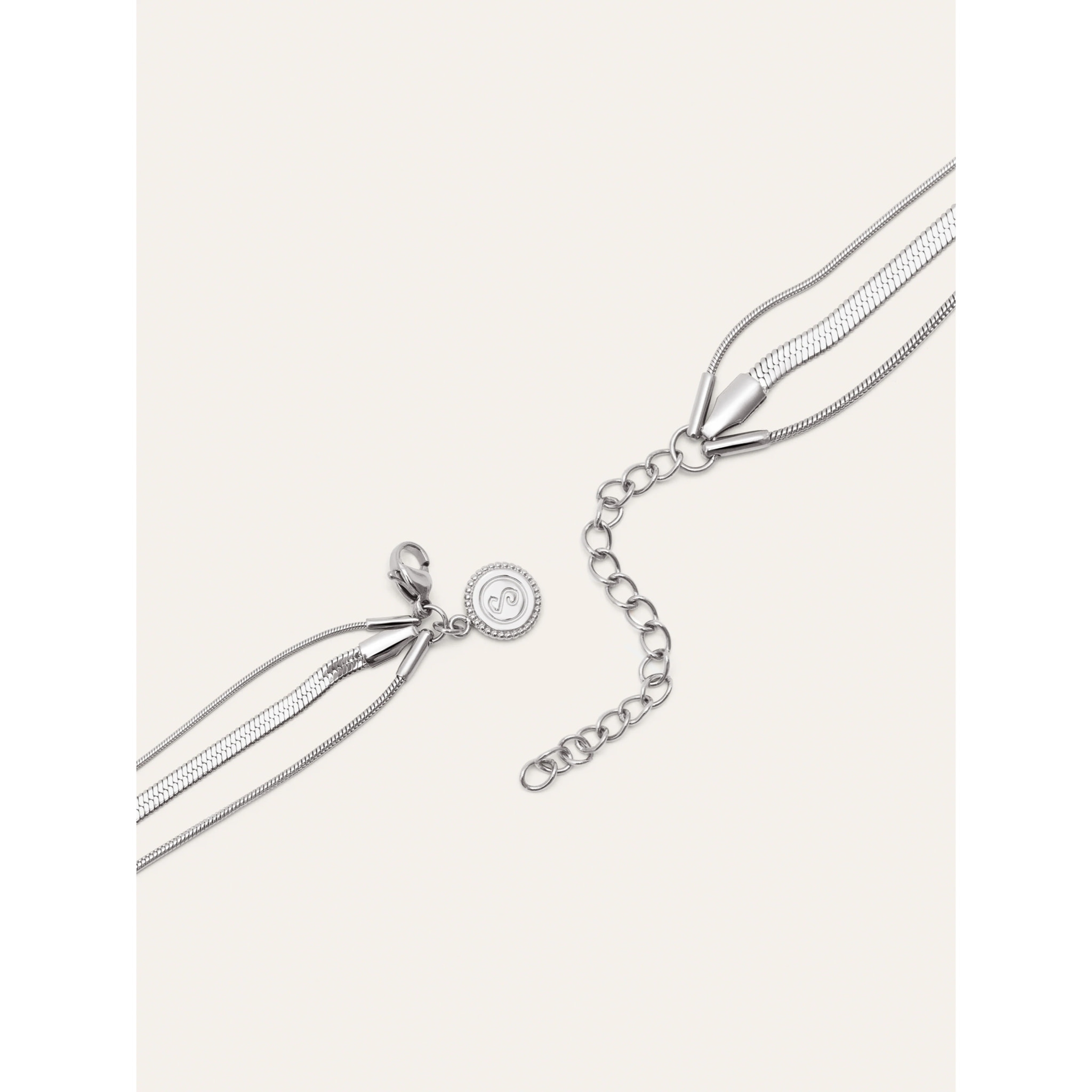 Collana Maat in Acciaio