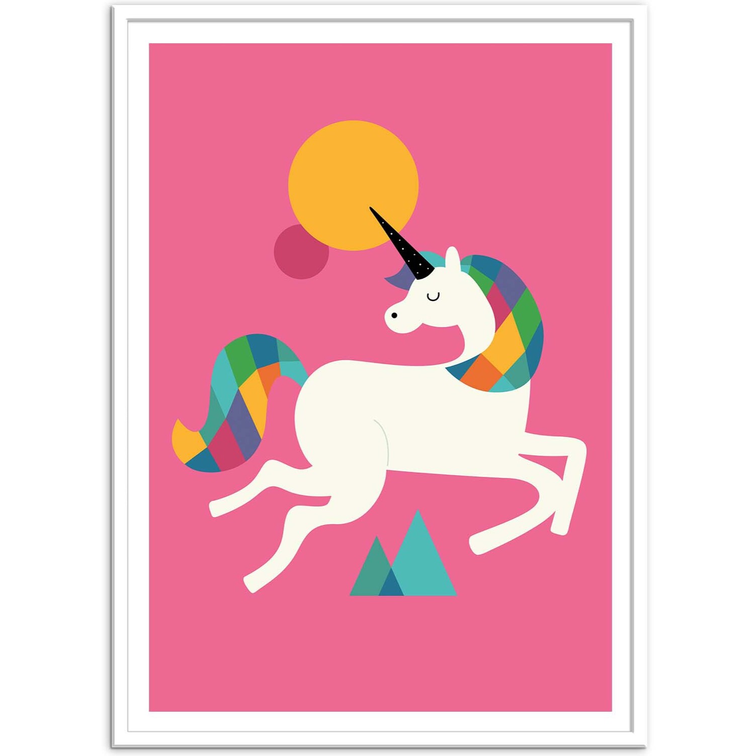 Affiche - To be a Unicorn - Andy Westface