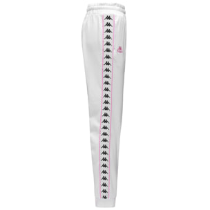 Kappa - Pantalones Mujer Blanco - 222 Banda Adina