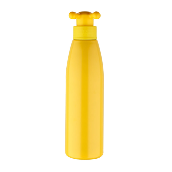 Botella de agua 750ml, amarillo, United colors of Benetton