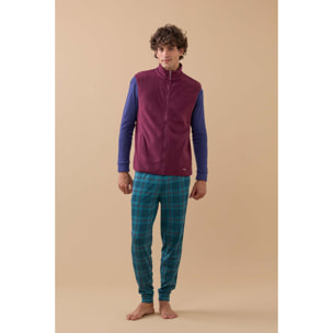 Smanicato uomo paddy in pile con zip Noidinotte