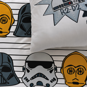 Parure de lit imprimée 100% coton, STAR WARS HOME PORTRAITS
