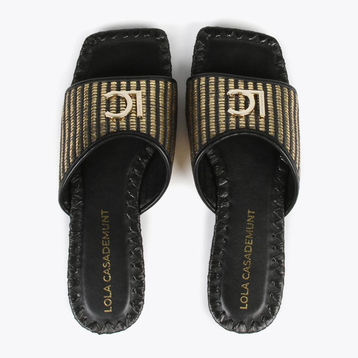 Sandali bassi metallizzati