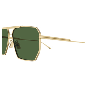 Gafas de Sol Bottega Veneta BV1012S-004 de Metal Hombre 60 mm