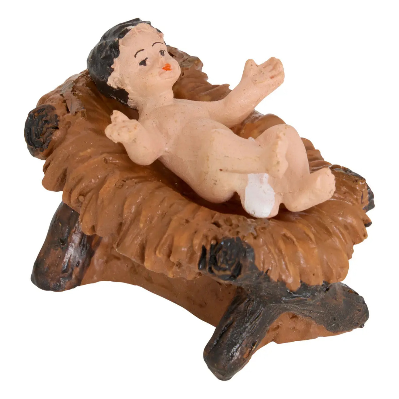 Santon pour crèche de Noël H.20cm résine assorti