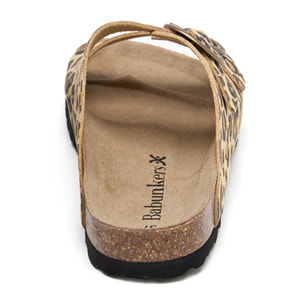 SANDALIA BARCELONA BABUNKERS MARRON