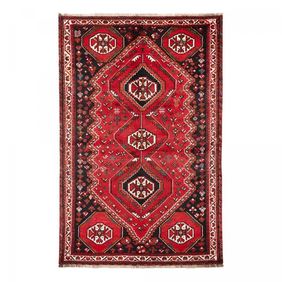 Tapis d'orient au motif oriental, noué à la main en laine