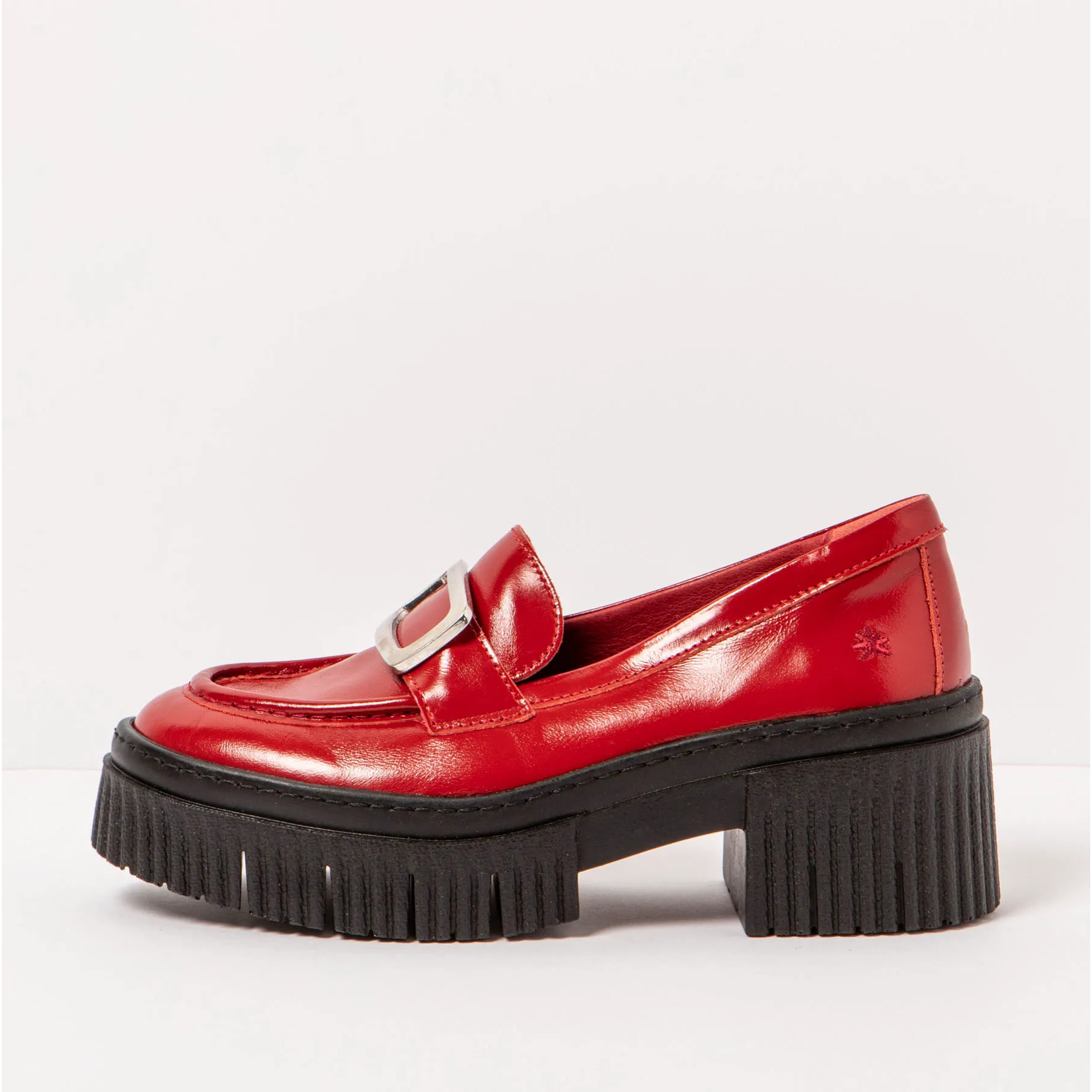 Zapatos con tacón 1372 NAPPA SHINNY RED/YORK color Red