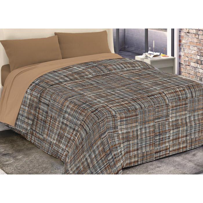 Trapunta Invernale 300gr Diadema Fantasia Rigata D12