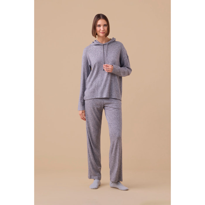 Completo loungewear donna in maglia articolo vienna Noidinotte