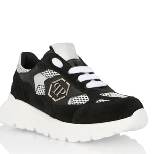 PHILIPP PLEIN Suede Low-Top Sneakers
