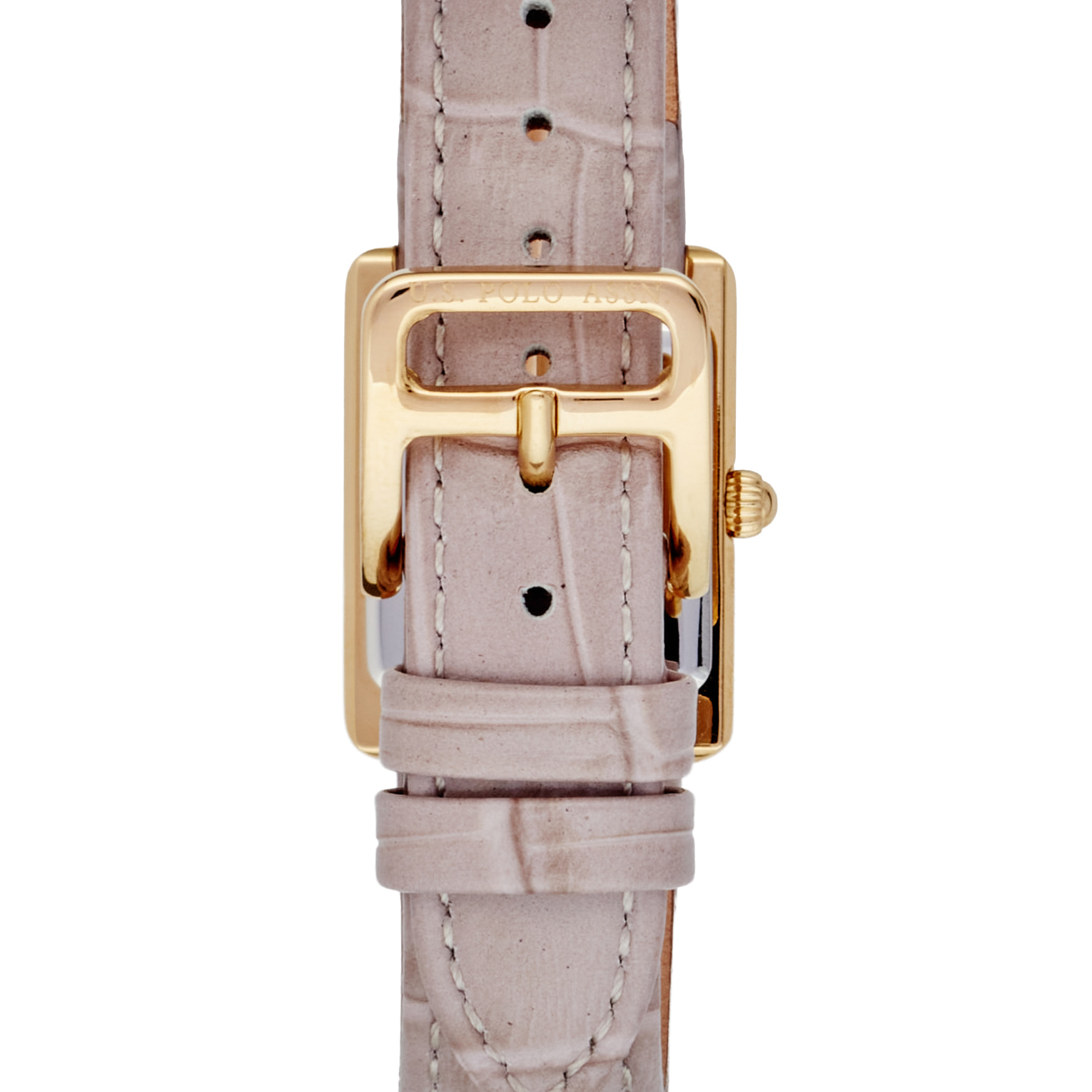 Orologio U.S. Polo Assn. in pelle grigia