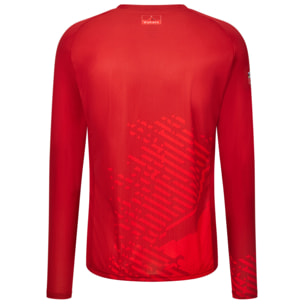2025 Uci Mtb World Championships – Maillot Manches Longues Mtb Valais - Rouge - Unisex