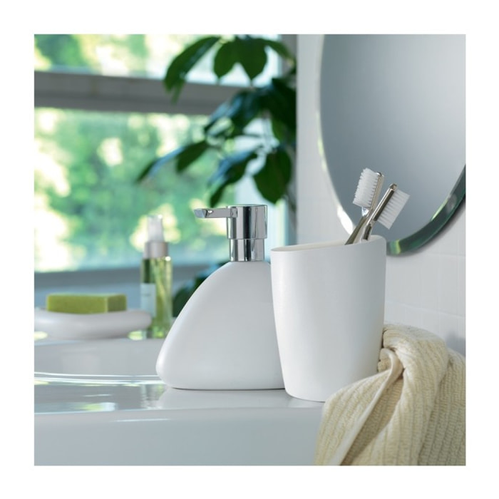 Distributeur de savon Céramique ETNA Blanc Spirella