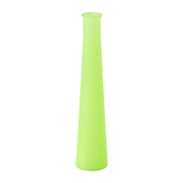 J-Line vase Tube - verre - vert - 31.5 cm de hauteur