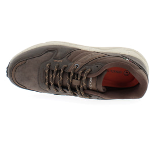 Armata di Mare Scarpe Uomo Sneakers Casual Stringate con Soletta Rimovibile in Memory Foam AMU 2L836 Dk Brown