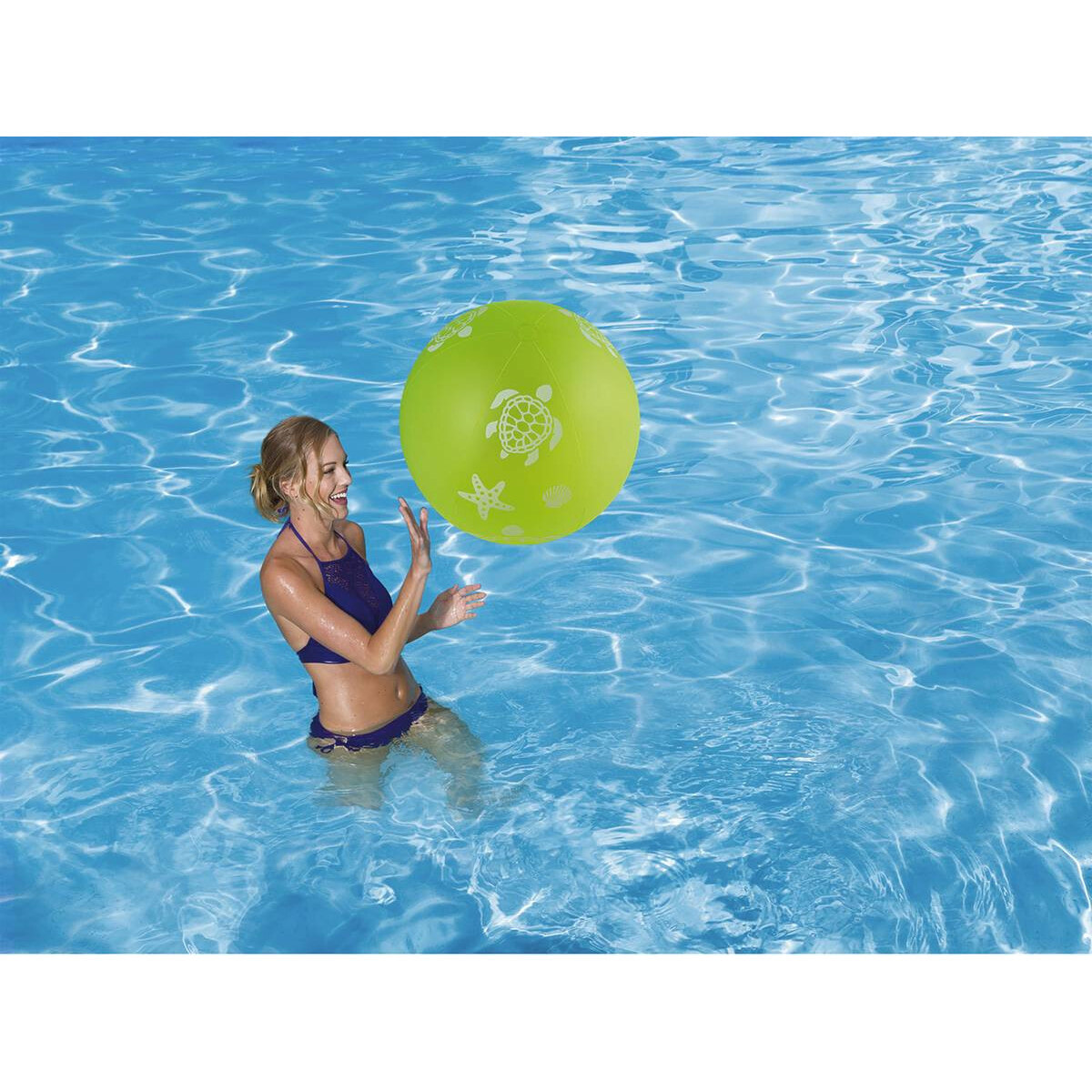Ballon de plage phosphorescent - 62 cm