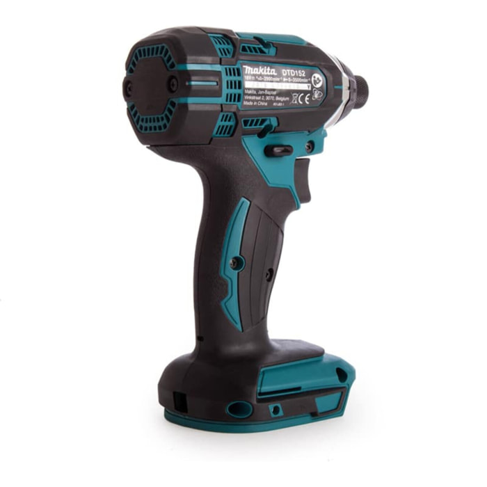 Visseuse à chocs MAKITA 18 V Li-Ion 165 Nm - Sans batterie, ni chargeur - DTD152Z