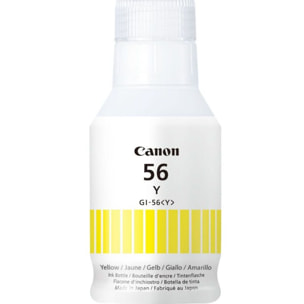 Cartouche d'encre CANON Bouteille d'Encre GI-56 Jaune (Yellow) - 4411C001