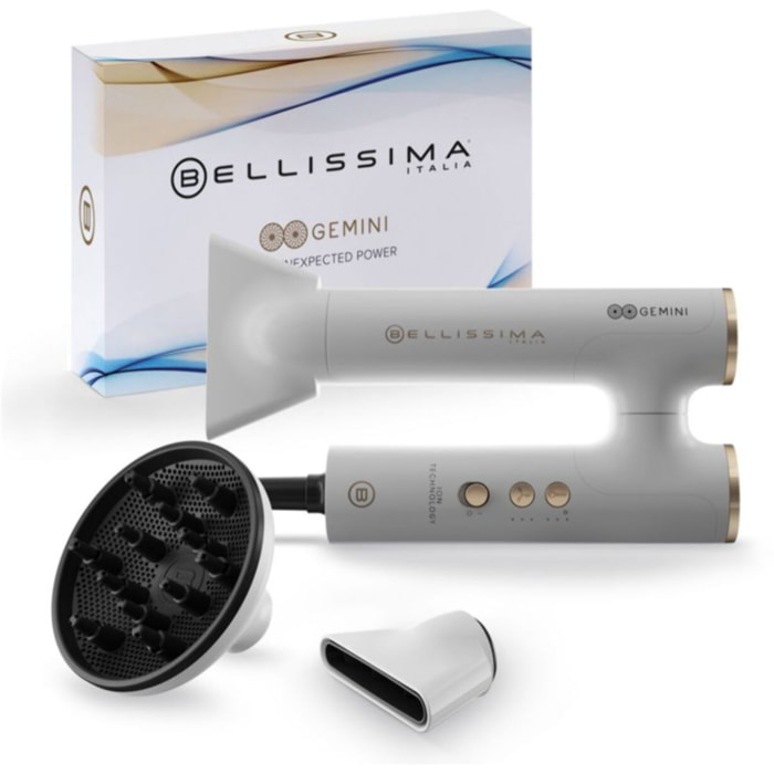 Sèche cheveux professionnel BELLISSIMA numérique Gemini 11918