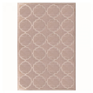Tapis extérieur tissé kilim rond CULA