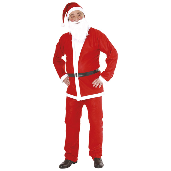Disfraz de Papá Noel tradicional de adulto
