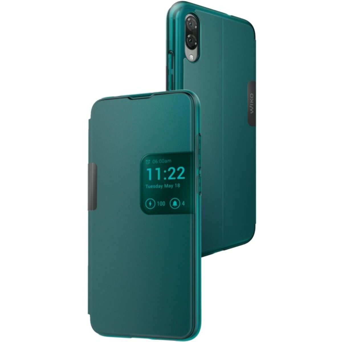 Etui WIKO View 3 Lite Smart bleen