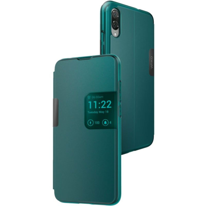 Etui WIKO View 3 Lite Smart bleen