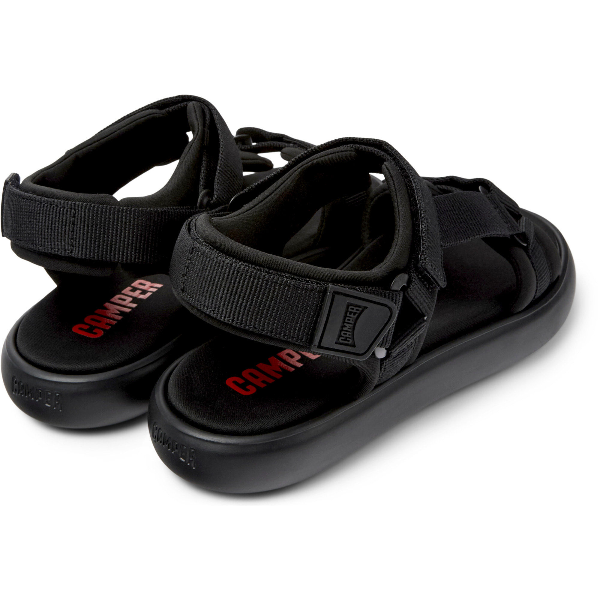 Sandalias - CAMPER Pelotas Flota - Negro - Textil técnico (poliéster reciclado)