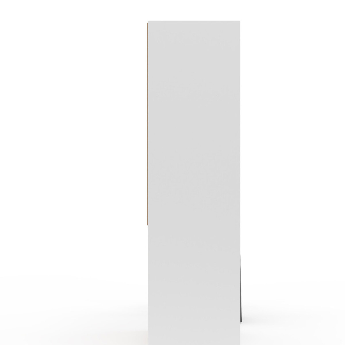 Dressing Justine extensible 120-180cm blanc 5 tiroirs double colonne