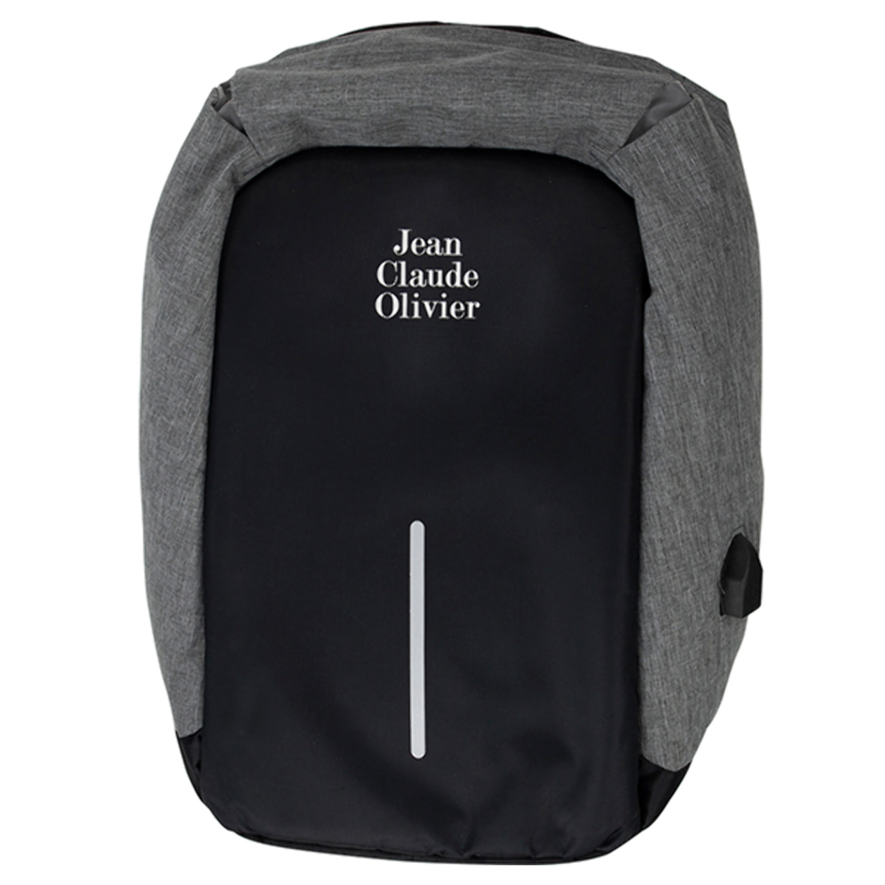 mochila antirrobo gris jean claude olivier