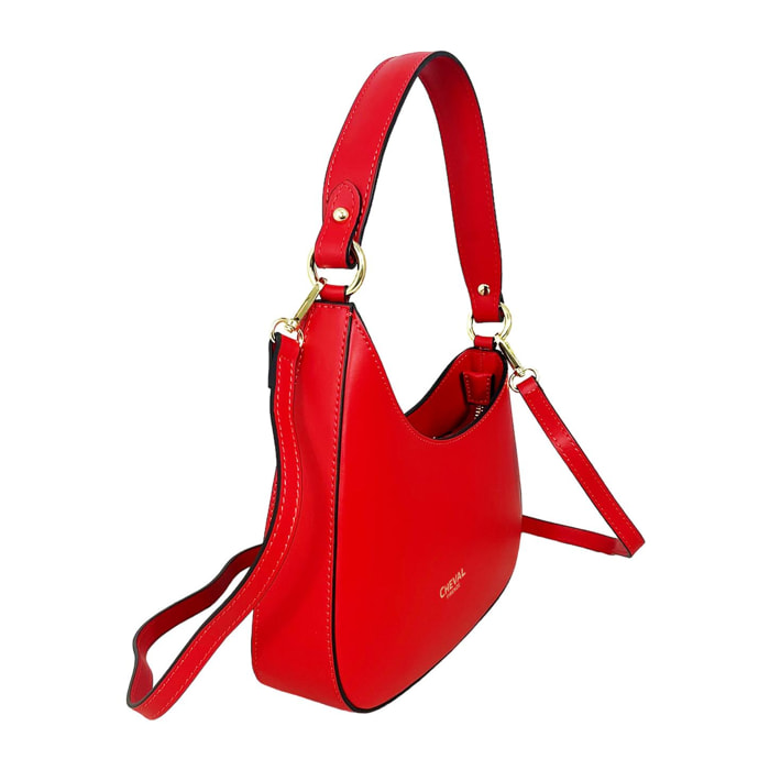 Borsa a spalla Cheval Firenze Camilla Rosso