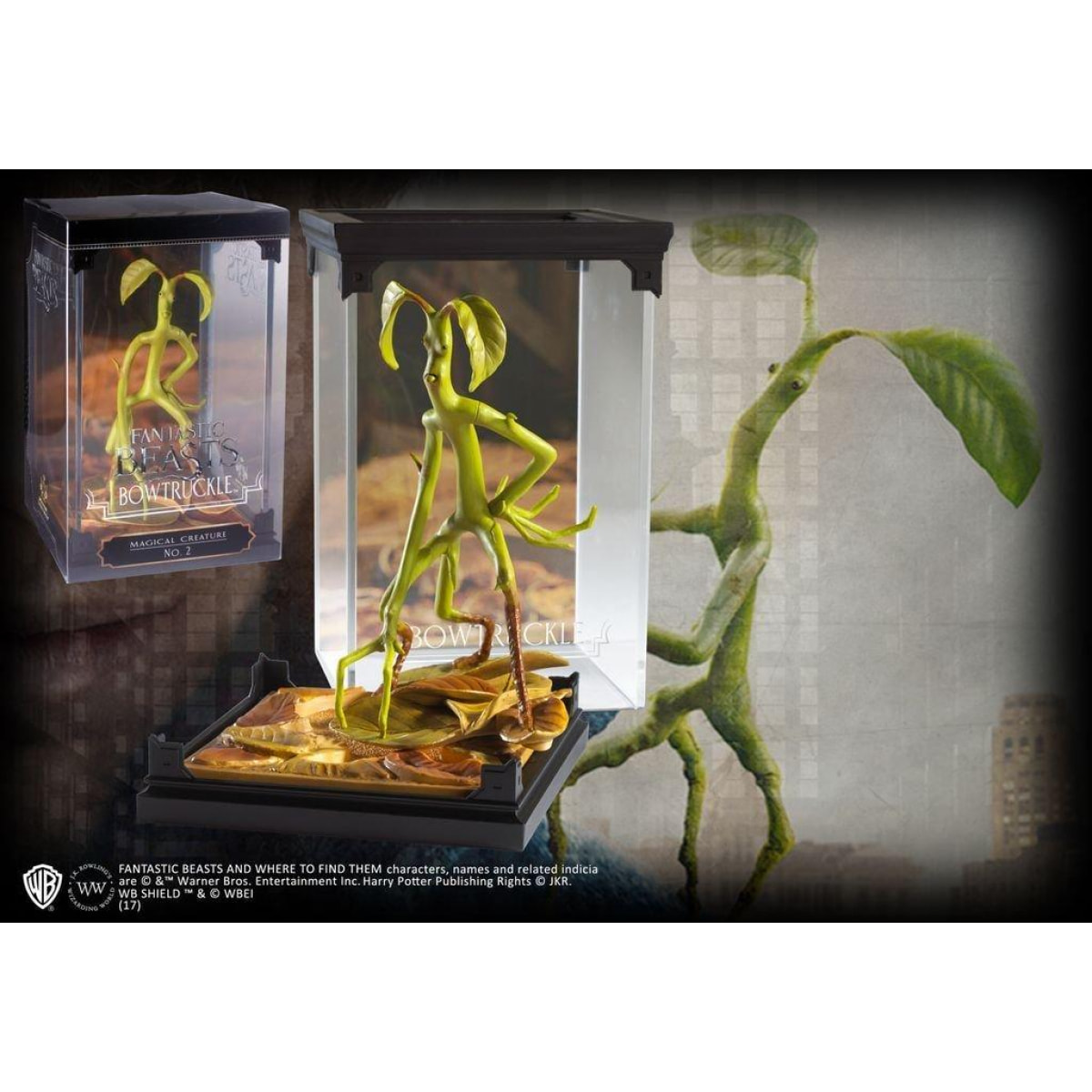 Animali Fantastici Creature Magiche Statua Bowtruckle 18 Cm Noble Collection