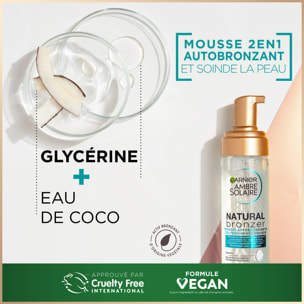 Garnier Ambre Solaire Natural Bronzer Mousse Autobronzante 200mL