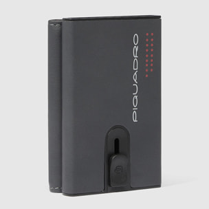 Piquadro Compact wallet with sliding system and coin pocket