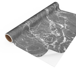 Revêtement sticker sol - MARBRE DE TRIESTE - Rouleau adhésif Protection Anti-dérapant