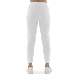 Pantaloni da donna in cotone non felpato dritti Leone Basic