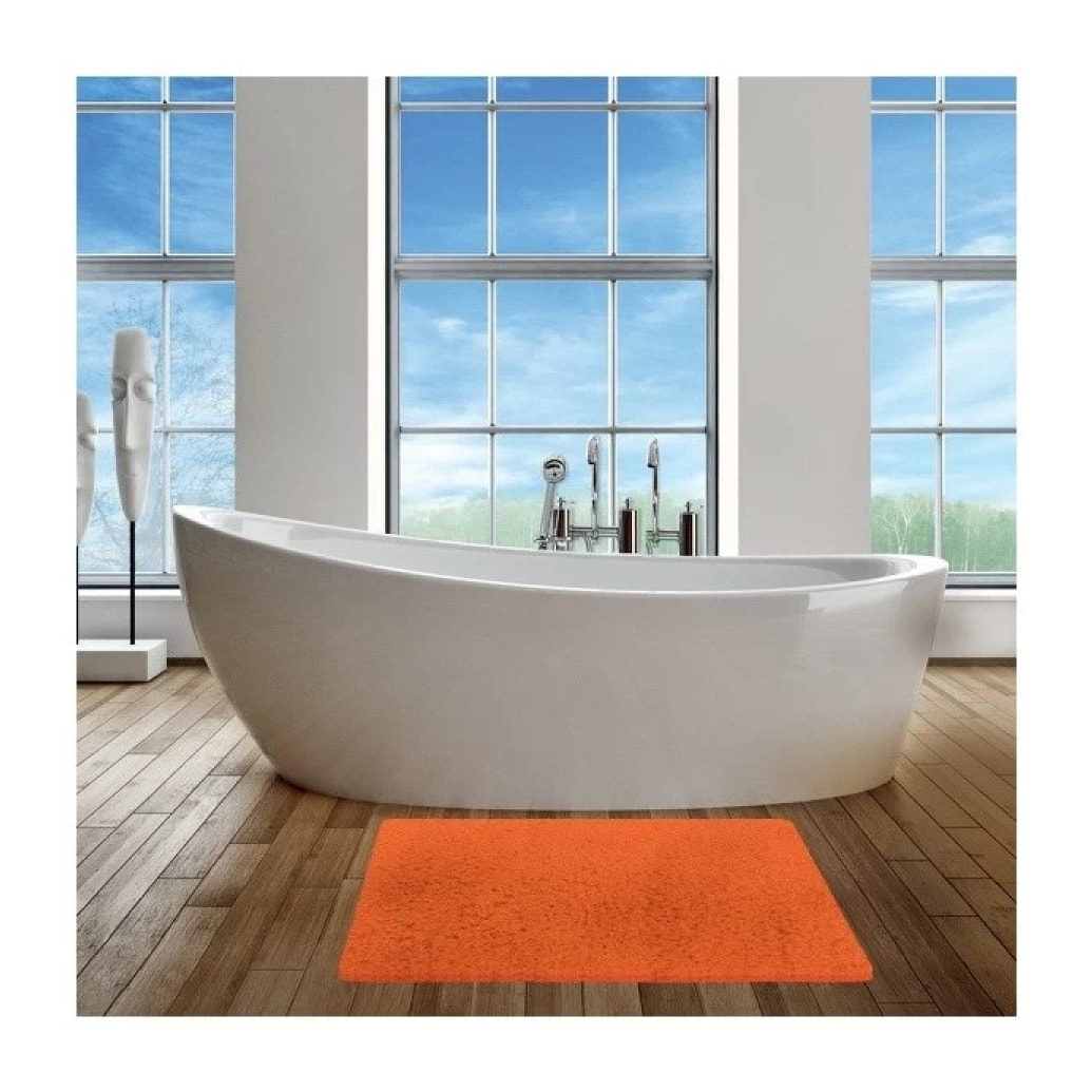 tapis de bain Microfibre Orange MSV