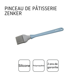 Ensemble de 2 Pinceaux de cuisine et de pâtisserie 25 cm en poils silicone Zenker Sweet Sensation