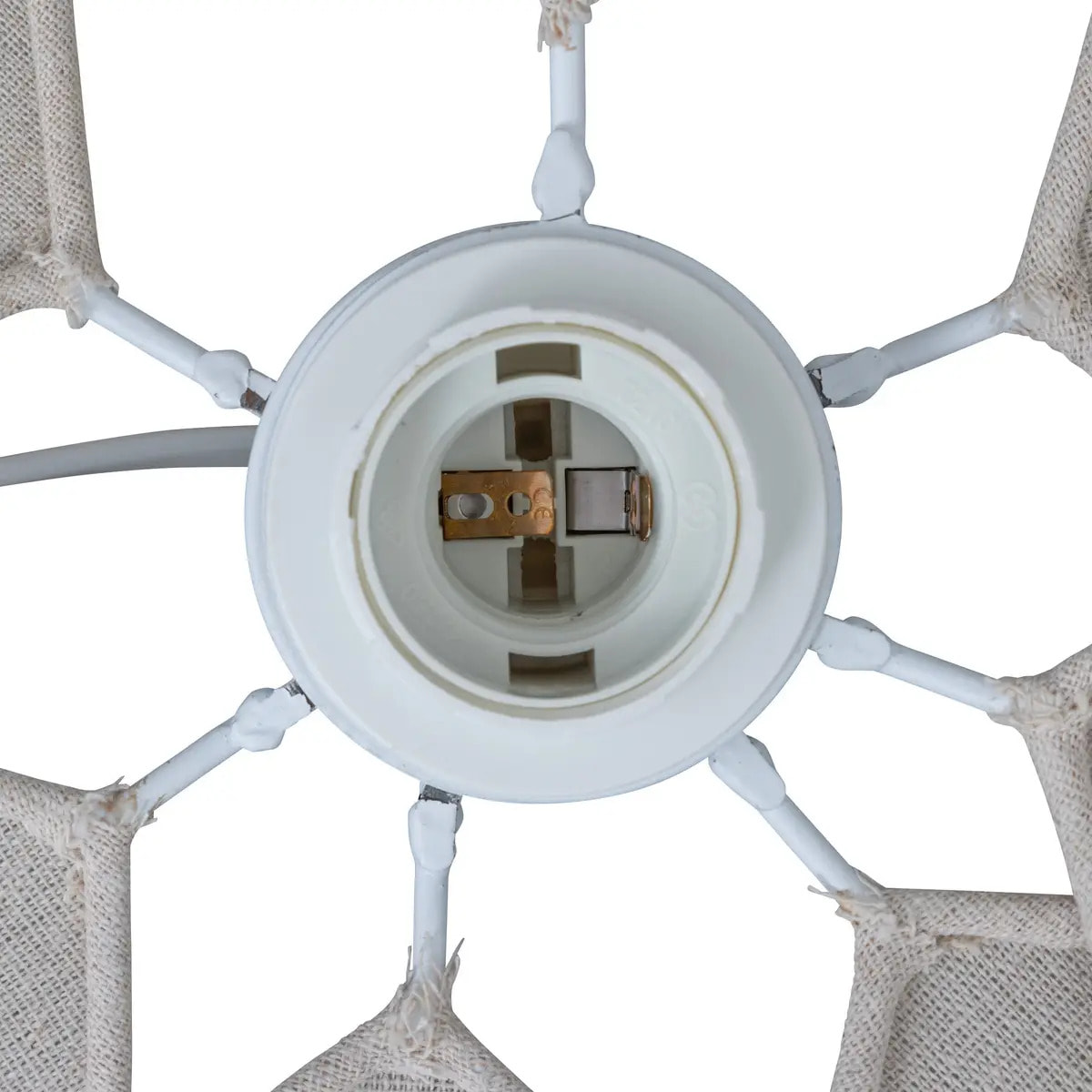 Suspension pétales "Naya" beige D100cm
