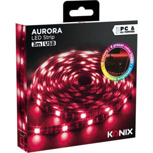 Ruban LED KONIX DRAKKAR AURORA LED STRIP 3M