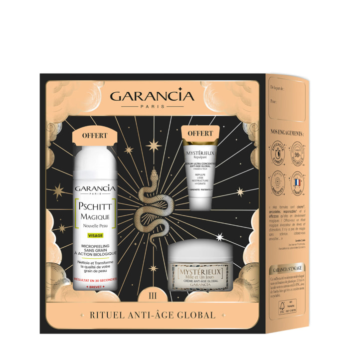 Rituel Anti-Âge Global - Coffret Crème de Jour Anti-Âge Global 30ml + 2 Produits