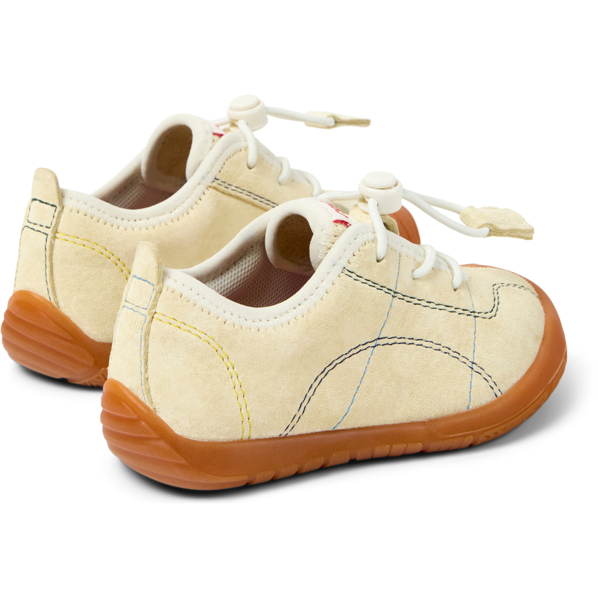 Sneakers - CAMPER Peu Path Twins - Giallo - Pelle nabuk