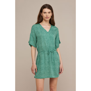 Abitino donna viscosa macu green Noidinotte