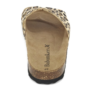 SANDALIA RONDA BABUNKERS MARRON