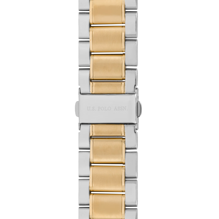 Orologio cronografo U.S. Polo Assn. in acciaio