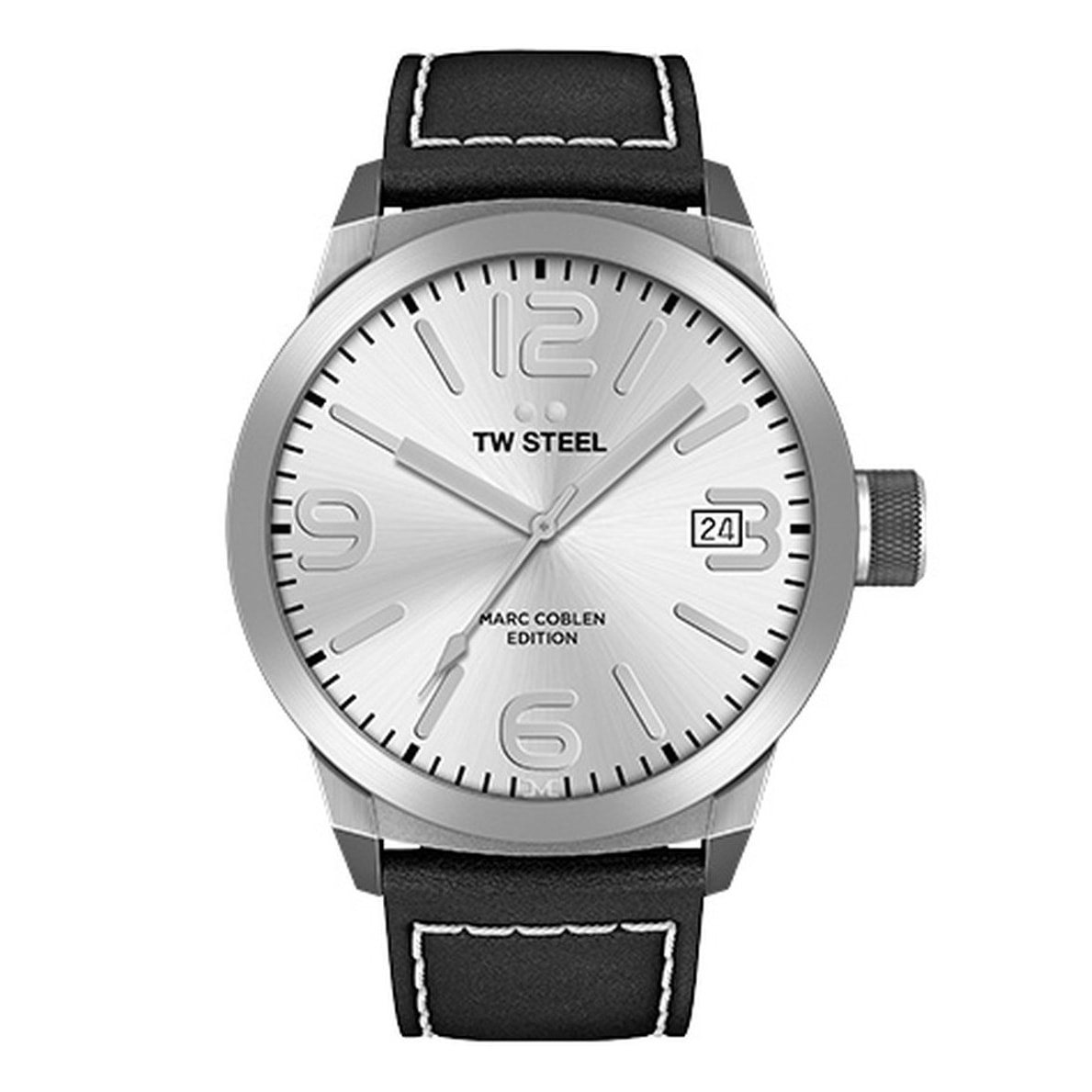 Reloj Tw Steel TWMC24 Hombre Analogico Cuarzo con Correa de Piel