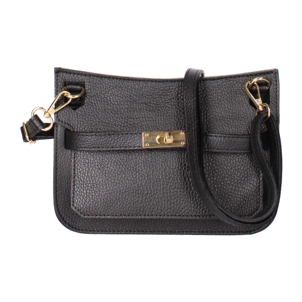 Borsa a tracolla Katie da donna In Vera pelle Made in Italy 23x17x5 cm
