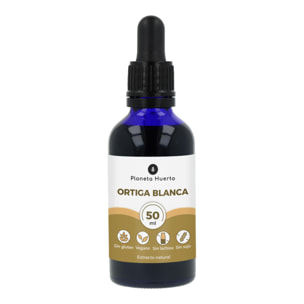 PLANETA HUERTO | Extracto de Ortiga Blanca 50 ml - Suplemento para el Sistema Digestivo y Urinario